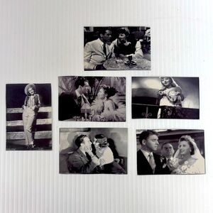 Barbara Stanwyck vintage Movie Magnet Photos 1940s era Film Star Set Of 6 3x2